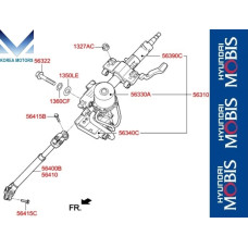 mobis steering column shaft cv hyundai i30 2011-15